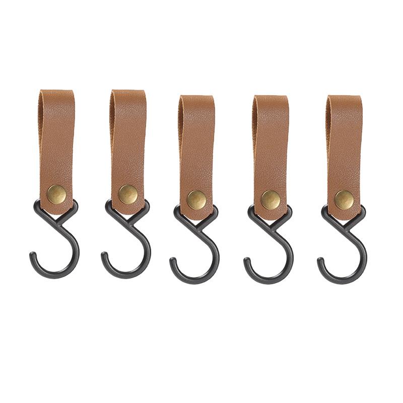 1/5pcs Moveable Hooks Detachable S-Shaped Hooks Water Bottle Holder Hanging Storage Rack Multifunctional Outdoor Tools