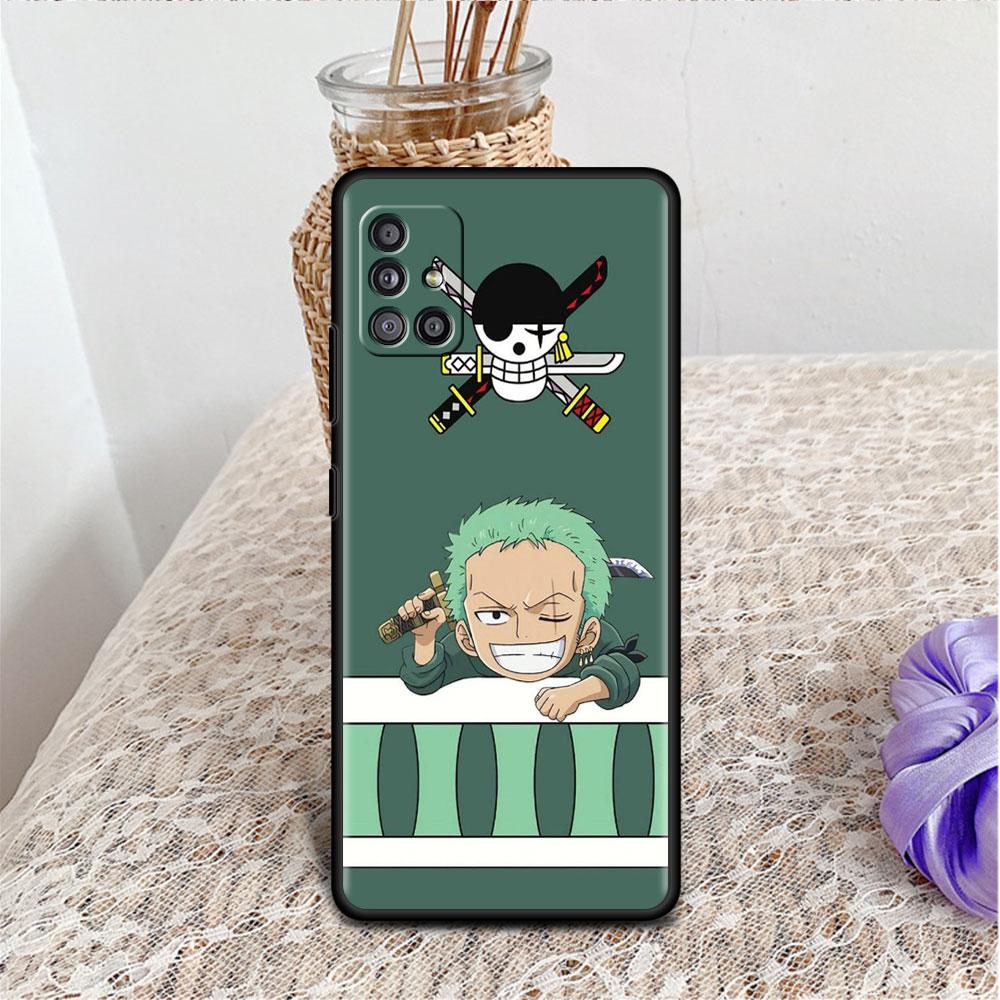 Case For Samsung Galaxy A52 A12 A32 A51 A21s A71 A13 A53 A22 A31 A72 A03 A02s A41 Black Phone Shell One- Piece