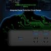 BULL Smart Surge Protector Power Strip with USB Ports CN plug (adapter included)