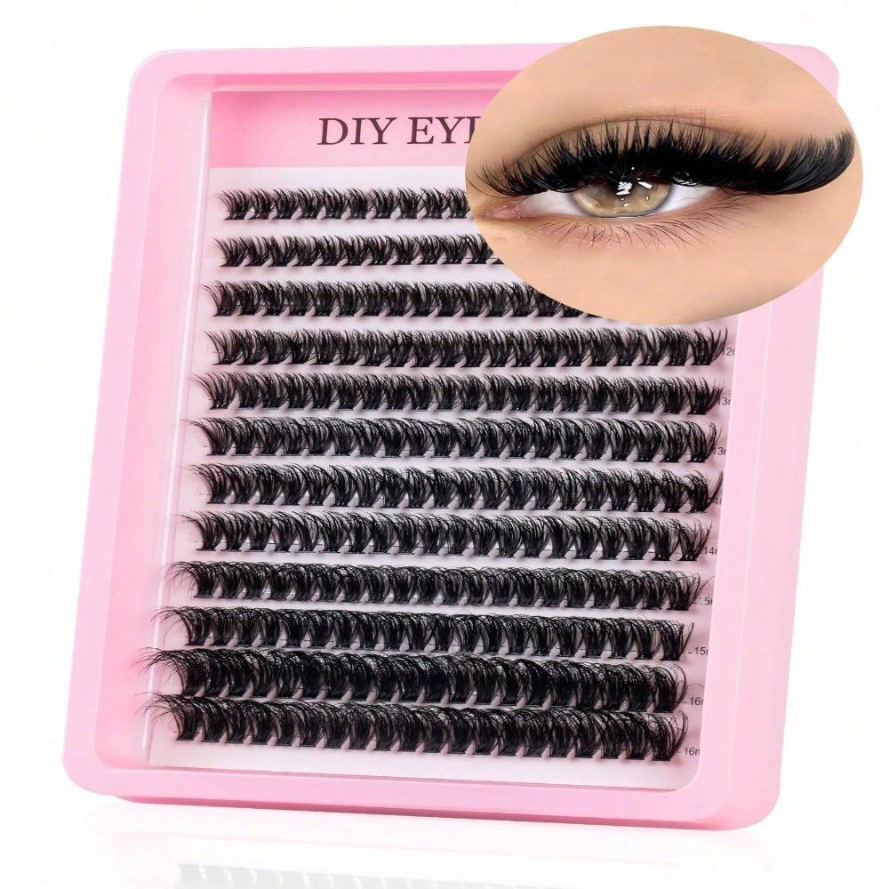 Enlarge Eyes False Eyelashes 30D 40D 50D 60D 80D Individual Lashes Daily Beauty Routine