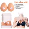 1 Pair of silicone breast surgery for role-playing, silicone breast shape crossdressing, transgender sissy queen bra set