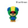 Doll Mobile Game Wilderness Fighting Card Doll Toy Brawl Stars Standing Plush Shytmv