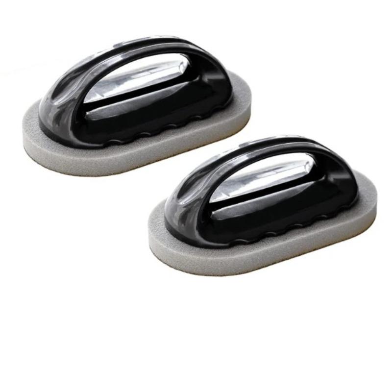 1/2/3PCS Sponge Kitchen Pot Brush with Handle, Rust Cleaning Tool Sink Pot Dish Scrubber Bathroom Decontamination Cleaning Brush