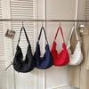 Sommer Mode Pendler Umhängetasche - Einfache Cross-body Wickeltasche in Dumpling-Form