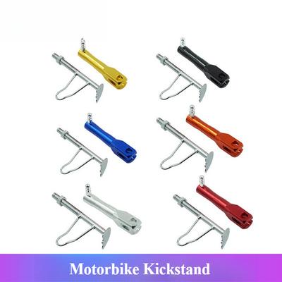 Acessórios de Tuning para Motocicleta Suporte Lateral Único Escada Deslocada Suporte Pequeno para o Pé Cavalete Lateral Retrátil Cavalete Lateral