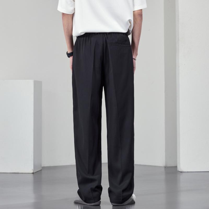 Talla grande 8XL Pantalones de hombre Moda de primavera y verano Pantalones casuales de hombre Pantalones holgados de hombre Pantalones rectos de hombre