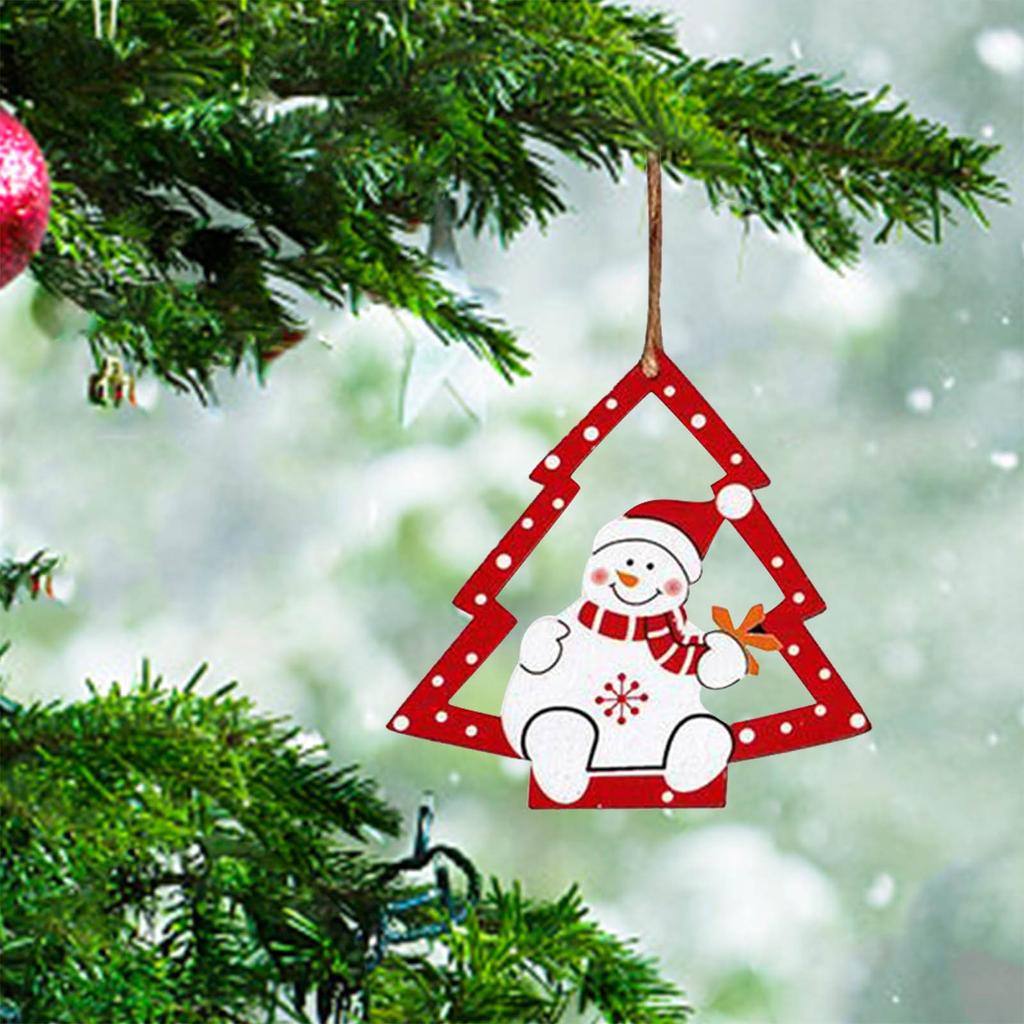 Christmas Ornaments Christmas Tree Wooden Doors And Christmas Tree Pendants