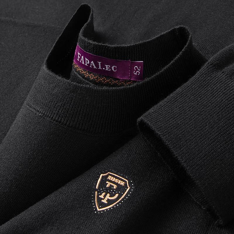 

FAPAI Men s Wool Blend Crew Neck Pullover Sweater 2XL (54)