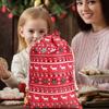 Christmas Drawstring Bags Gold Foil Burlap Drawstring Party Supplies Christmas Candy Pouch For Birthday Thanksgiving Holiday New