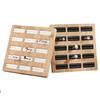 Schmuckständer aus Holz Exquisites Design Schmuck Ohrring Organizer Thekenaufsteller