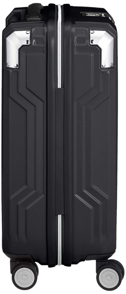 LEGEND WALKER Handgepäck-Koffer mit Sicherheit, 35L, 49cm, 3kg Fassungsvermögen, Modell 6708-49, Schwarz