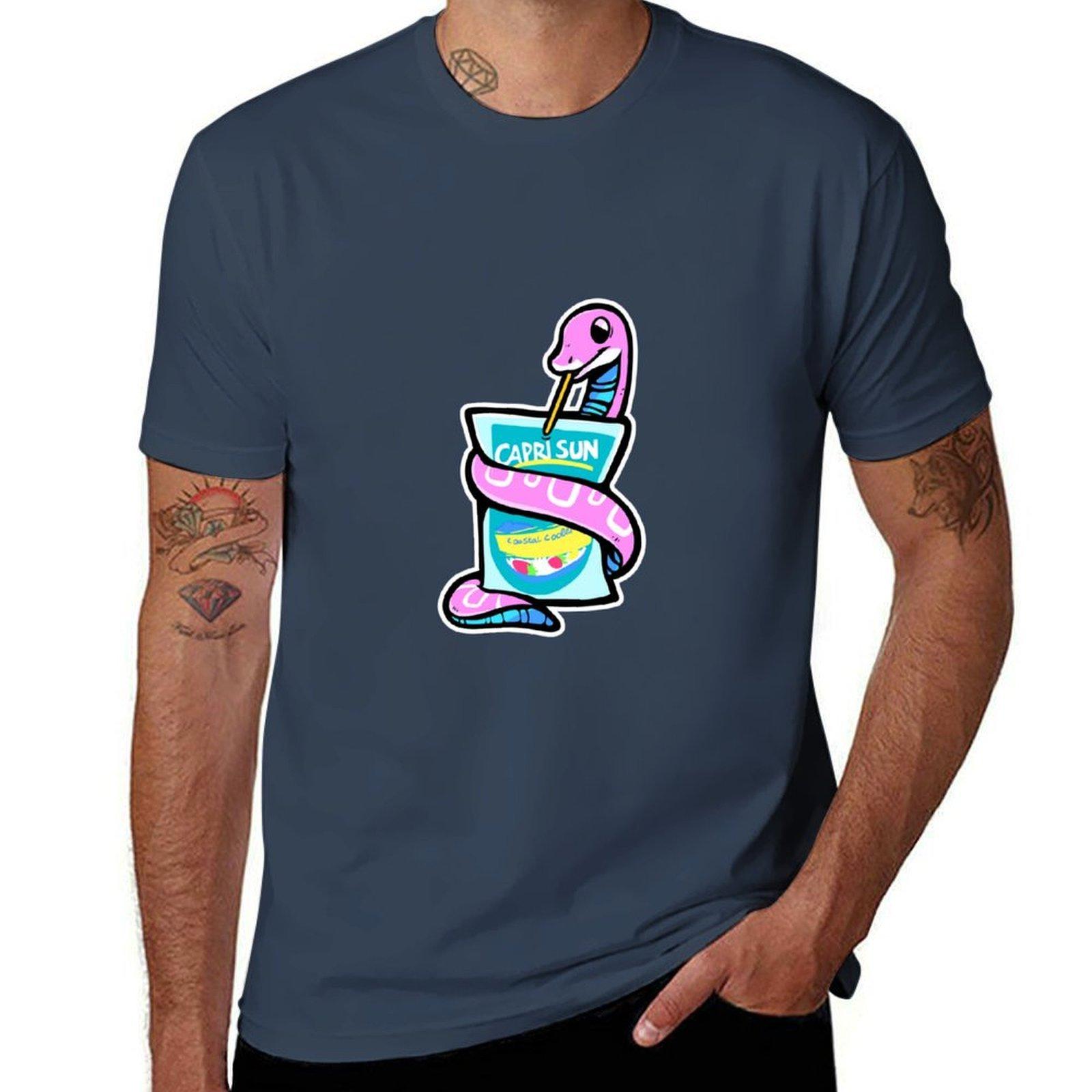 Rad Snake Tshirt Casual Loose Daily Wear Tshirt S
