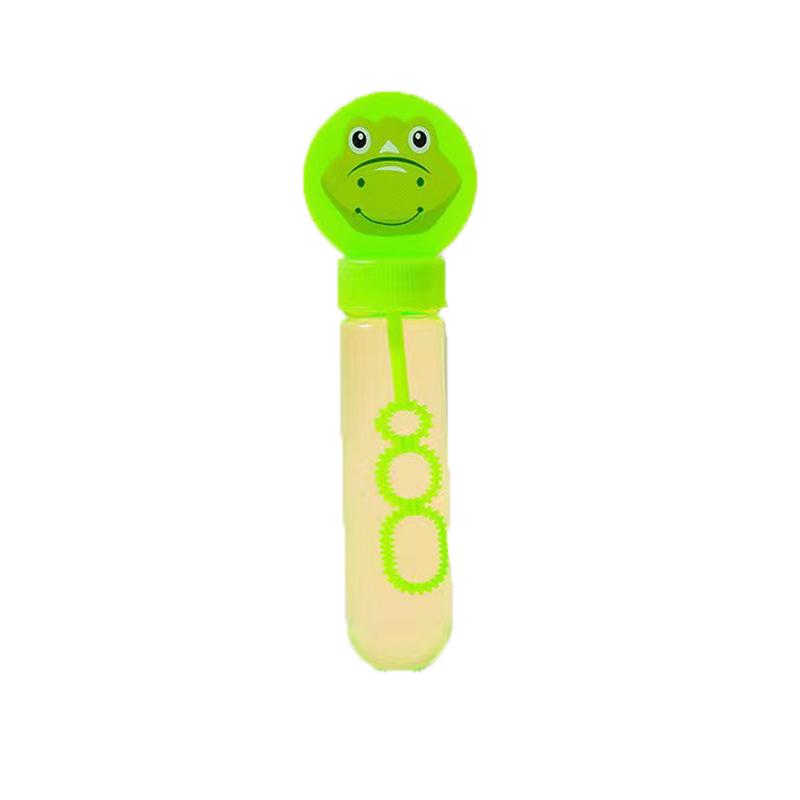 Cartoon Mini Dinosaur Duck Rabbit Bubble Stick Bubble Machine Soap Bubble Children Outdoor Sports Interactive Toy Birthday Party