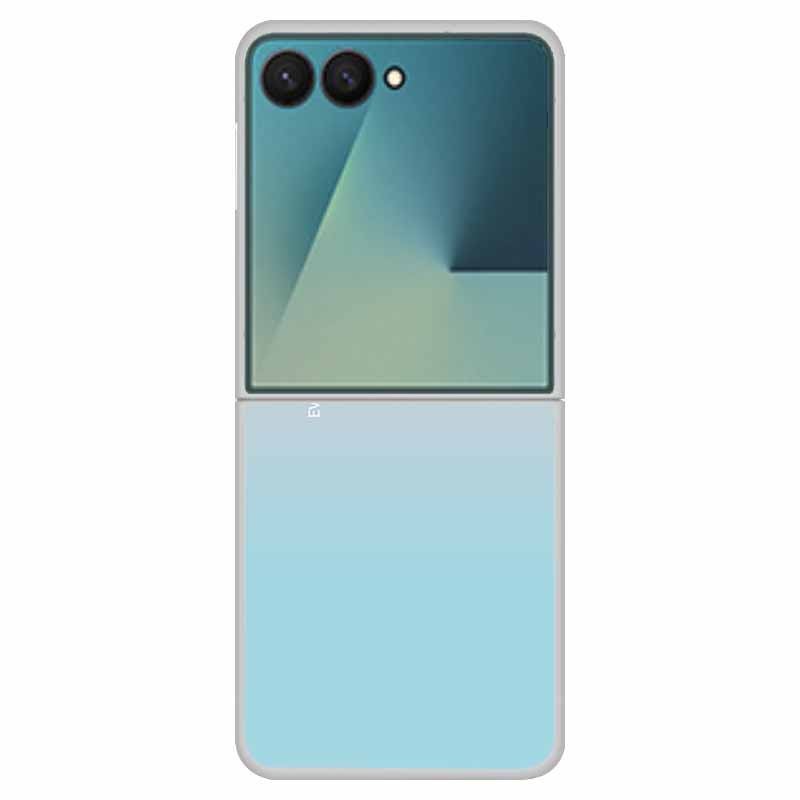 Funda For SAMSUNG Z Flip 7 Cases Marble Clear Hard PC Phone Back Cover for Galaxy Z Flip7 5G Back Cover ZFlip7 Transparent Shell