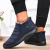 Snow Women'S Boots Plush Women Shoes Slip On Ladies Shoes Flat Unisex Waterproof Ankle Boots Soft Botas Mujer Winter Girls Boots