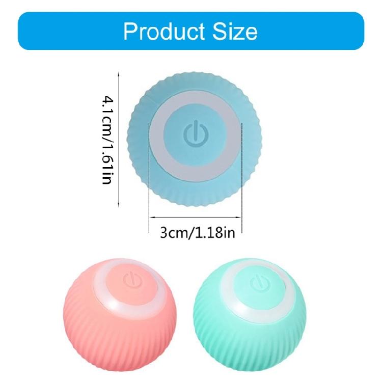 Automatic Cats Toy Balls for Entertains Cats Teaser Balls Pet Teasing Exercise Toy Boredom Dog Chasing Toy Indoor Playsets