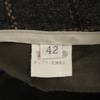 INCOTEX Made In Japan Wool Check Straight Pants 42 Gray Women Used