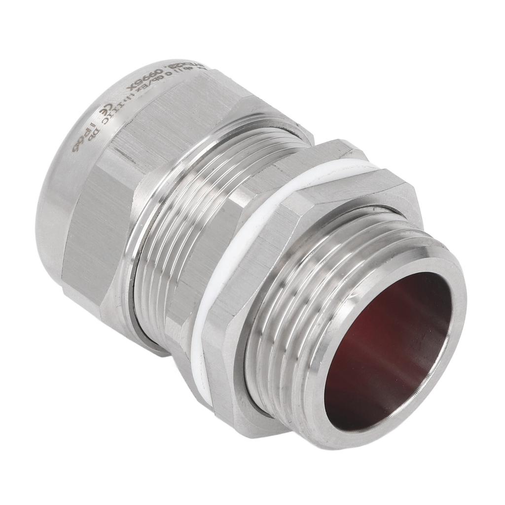 Cable Gland Connector IP66 Water Proof Dual Sealing 304 Stainless Steel Cable Clamping Gland Protect