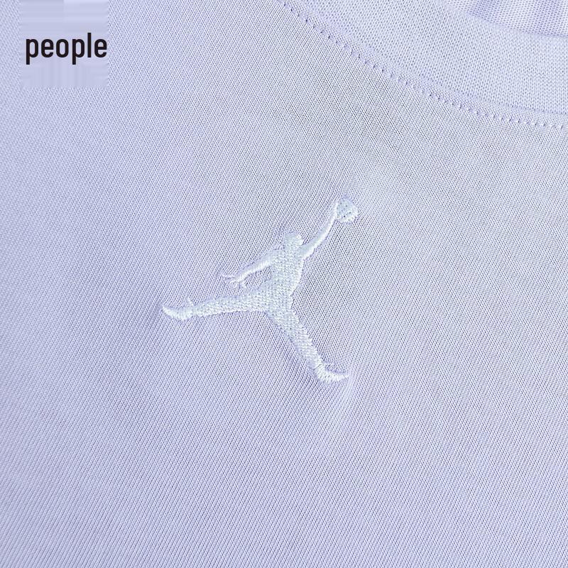 Nike Jordan AJ Sommer-T-Shirt mit kurzen Ärmeln für Mädchen