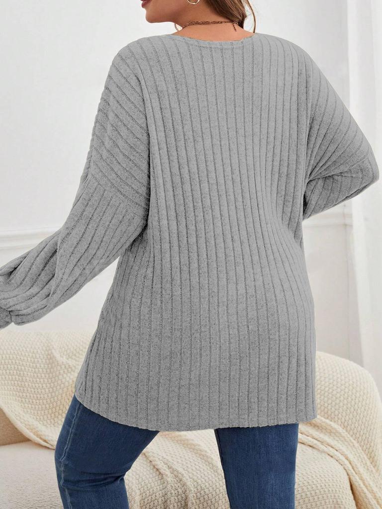 2026 Cross-Border E-Commerce Autumn/Winter Women's Long Sleeve Loose Knit Cardigan