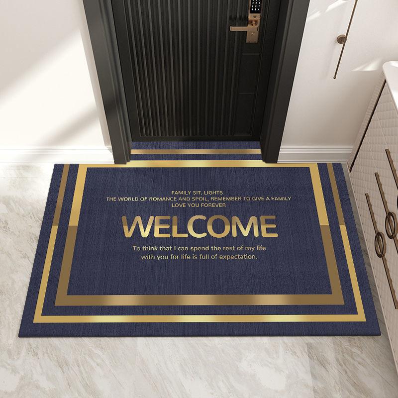 Entrance Door Floor Mat Large Entrance Dirt Resistant Door Mat Household Carpet Entrance Mat