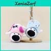 Lindo Llavero de Perro de Peluche Adorables Zapatillas de Nariz Grande Dibujos Animados Juguete de Peluche Para Bolsos