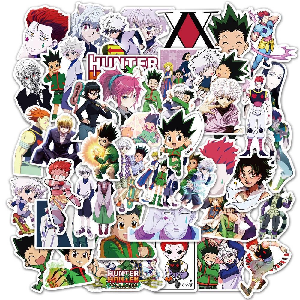 100-piece Japanese Anime Graffiti Stickers Hunter X Hunter Haikyuu Demon Slayer And More!
