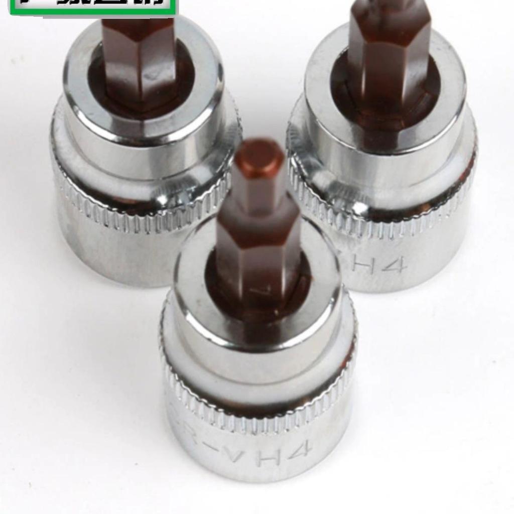 Hexagonal Press-Fit Socket Head Air Gun Tool Set, 1/2H, Extra Hard S2 Alloy Steel, Electric-Pneumatic.