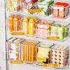 1Pcs Fridge Side Door Storage Boxes Portable Vegetables Fruits Preservation Box Kitchen Food Grade Plastic Storage Containers