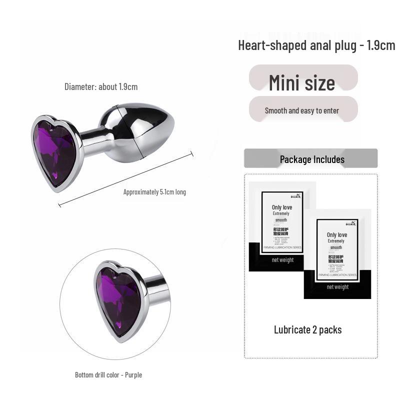 Metal Anal Plug: Beginner-Friendly Expander for Adults, Men & Women - G-Spot Massage, Dominance Play, and Punitive Toy