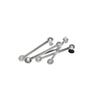 Transparent PVC Hanging Strip with Male-Female Buckle for Signs