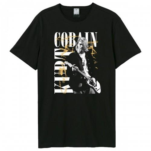 Amplified Unisex Adult In Concert Bootleg Kurt Cobain T-Shirt