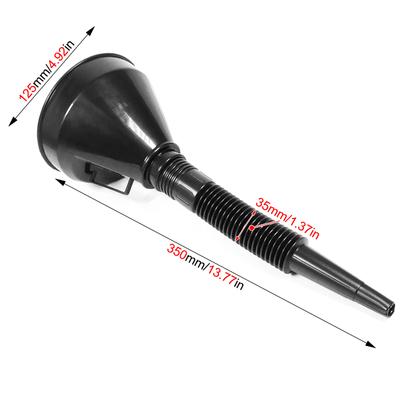 2-In-1 Refueling Funnel with Strainer Can Spout for Oil Water Fuel Petrol Diesel Gasoline for Auto Car Motorcycle Bike Truck ATV