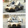 1/32 Scale Bugatti Tourbillon V16 Supercar Alloy Metal Diecast Model Car Children's Toys Mini GT Collection Hobbies Birthday Gifts Boy