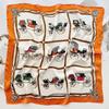 Spring and Summer Graffiti Flowers 71 * 71 Square Scarf Travel Sunscreen Headscarf Practical High-end Scarf for Mother