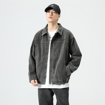 American Heavy Wash Tooling Jacket Men'S Loose Trend Handsome Classic Men'S Jacket