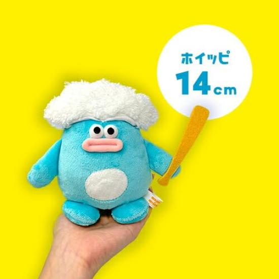 Whippy & Rappy Plush Toy, Approx. 16cm, Official Mascot Merchandise (Whippy (Bat))