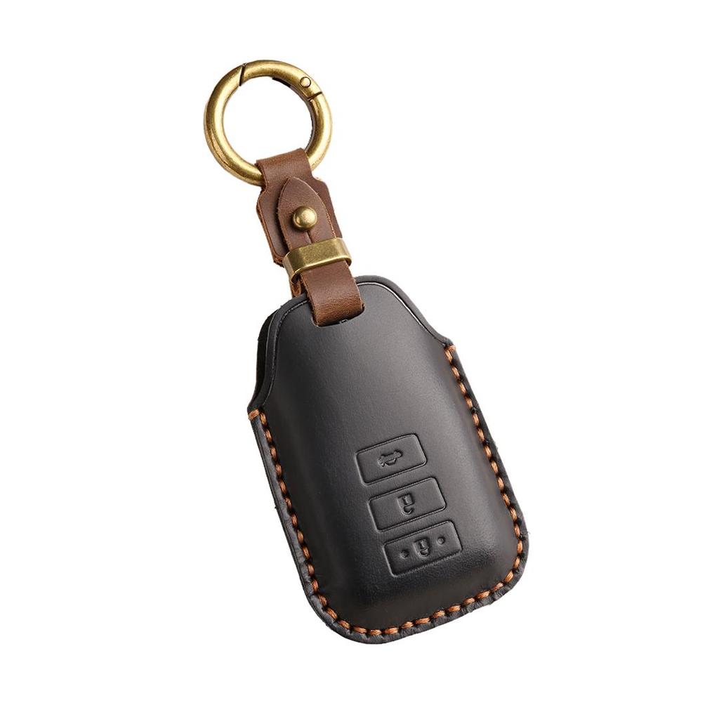 [TOYOTA-Yalex] Car Key Cover car key case Cowhide Handmade