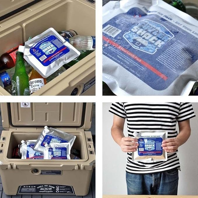 Pachete de gheață COOLER SHOCK de (Set 2, Mic)