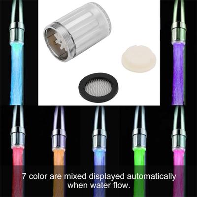 U Kiss 7 Color Rgb Colorful Led Light Water Glow Stainless Steel