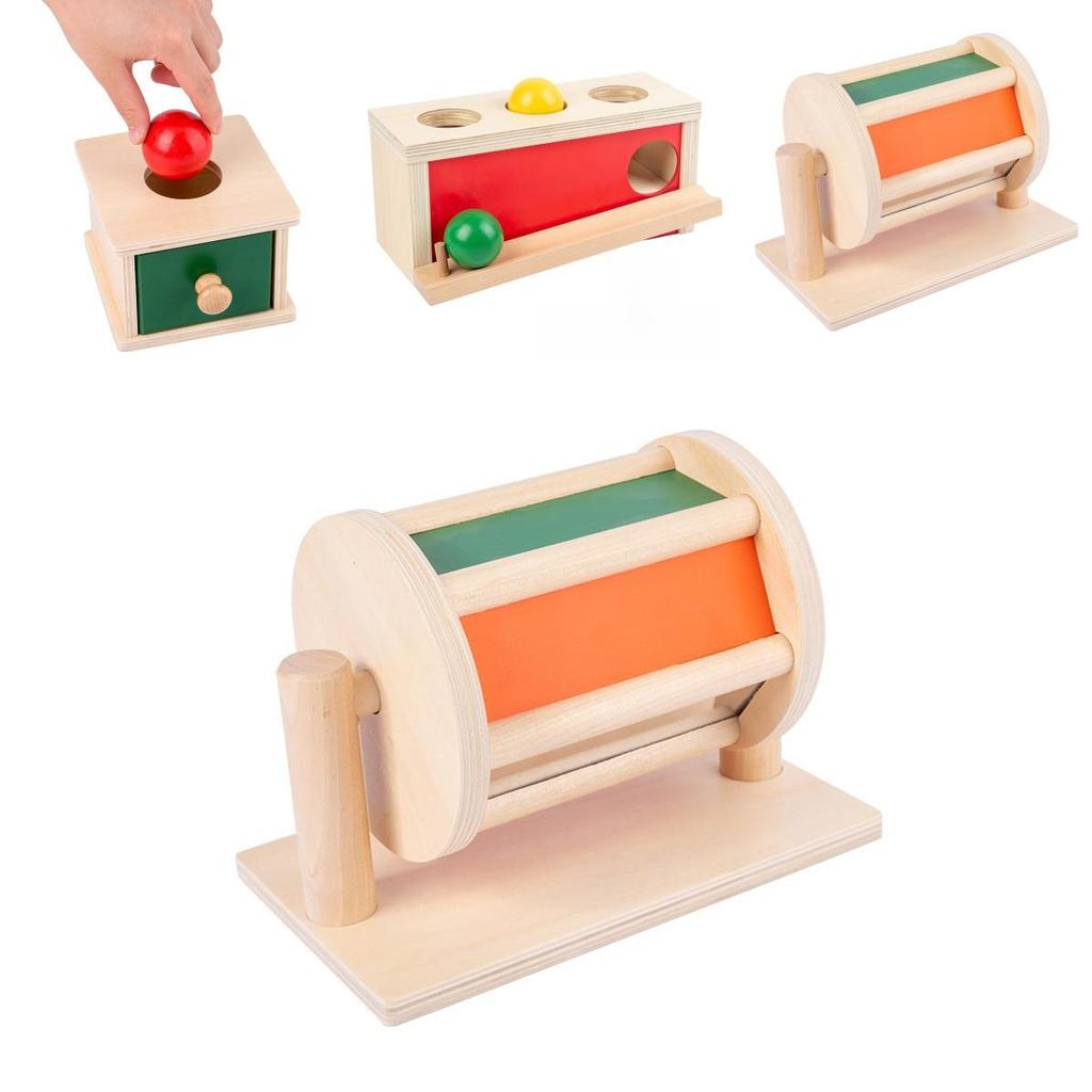 Montessori Toddler Educational Toy Wooden Sorting Machine For Handeye Coordination Development