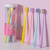 Lemeeo Soft Bristle Toothbrushes, Ice Cream Color 3-Pack