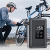 High Accuracy Bike Air Pumps Digital Display Compact Design Lightweight ABS Bike Tire Pumps Fast Inflation Device