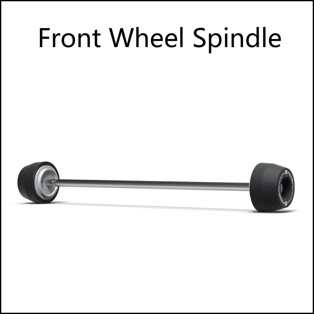 Wheel Protector for Yamaha FZ07 MT07 2013 - 2024 XSR700 2016 - 2024 Superior Crash Slider Set Front and Rear Wheel Axles Forks