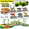 Kids Dinosaur Train Toy DIY Track Building Dino Train Fine Motor Skills Toddlers