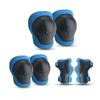 Kids Skateboarding Safety Gear Set With Helmet Knee Elbow Wrist Guards Roller Skating Scooter Cycling Outdoor Sports