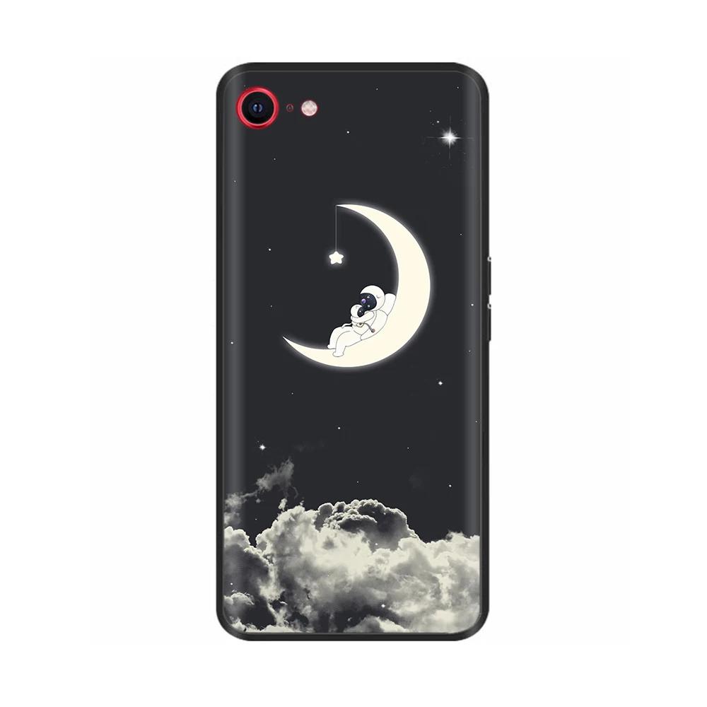 For iPhone SE 2020 Phone Case Funny Camera Protection Soft Liquid Silicone Back Cover for iPhone SE 2016 5 5S Cover for iPhoneSE
