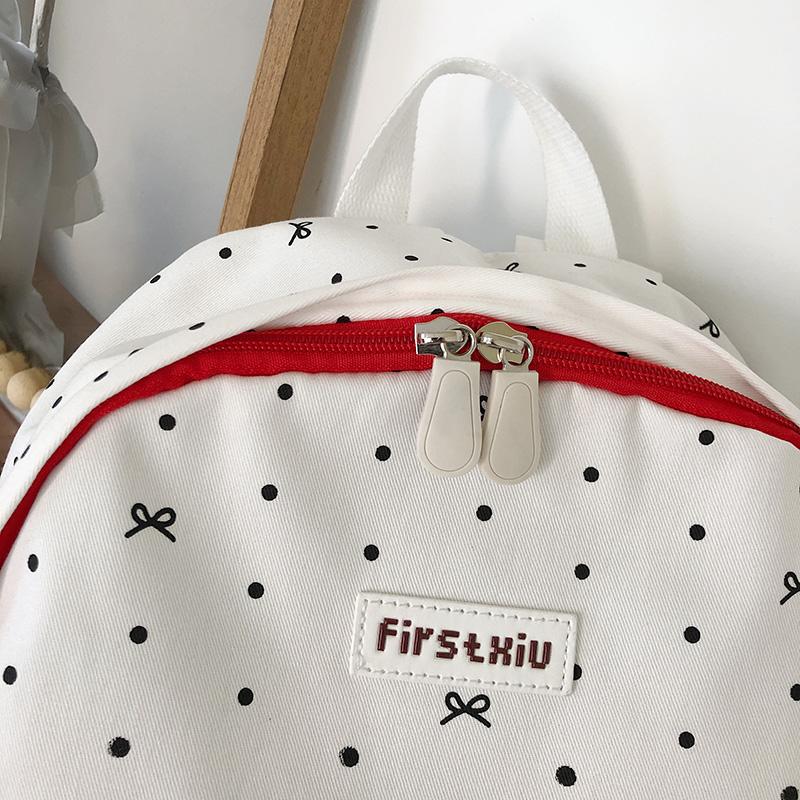 Printed Backpack Junior High School Student Lightweight Schoolbag Women's Travel Large Capacity Backpack