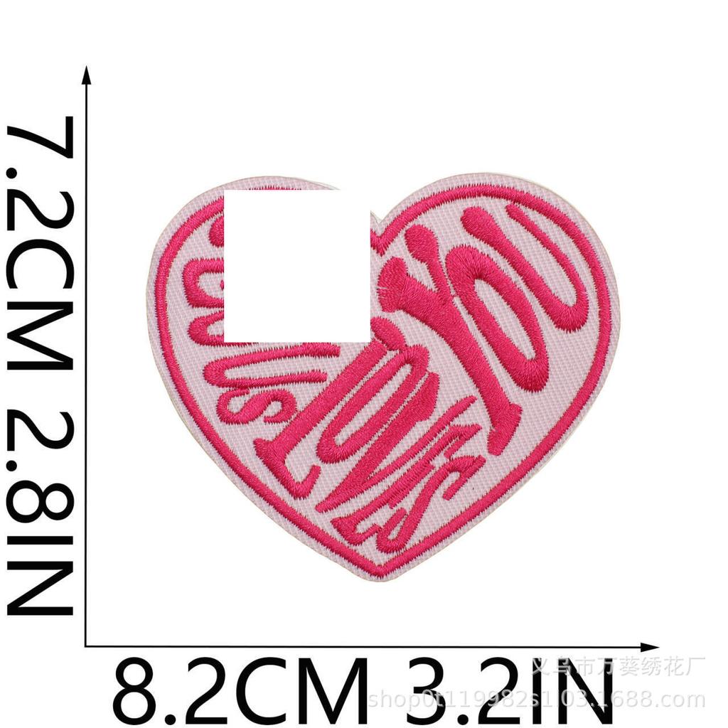 Believe In Light Positive Energy Embroidery Cloth Sticker Bag Decoration Jesu Patch Sticker Faith English Alphabet Embroidery Seal Ironing