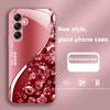 Farbe Diamantverlauf Für Samsung Galaxy A01 A02 A03 Core A04 A14 4G A13 54 34 31 20 25 23 22 5G S21 Ultra S20 Glas Handyhülle